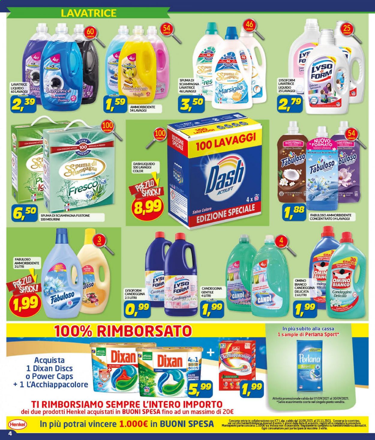 Volantino Risparmio Casa - 28/8/2021 - 19/9/2021. Pagina 4