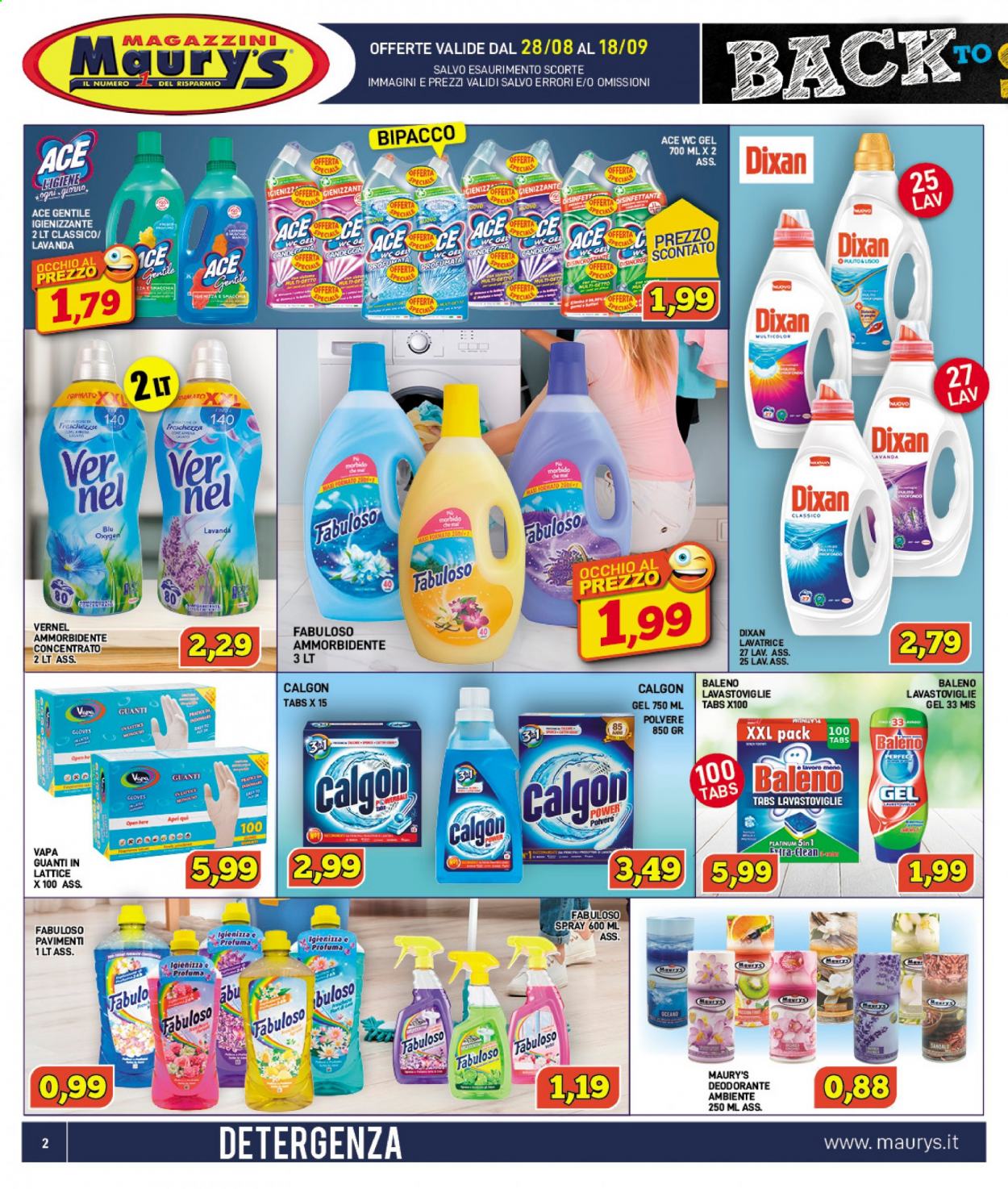Volantino Maury's - 28/8/2021 - 18/9/2021. Pagina 2