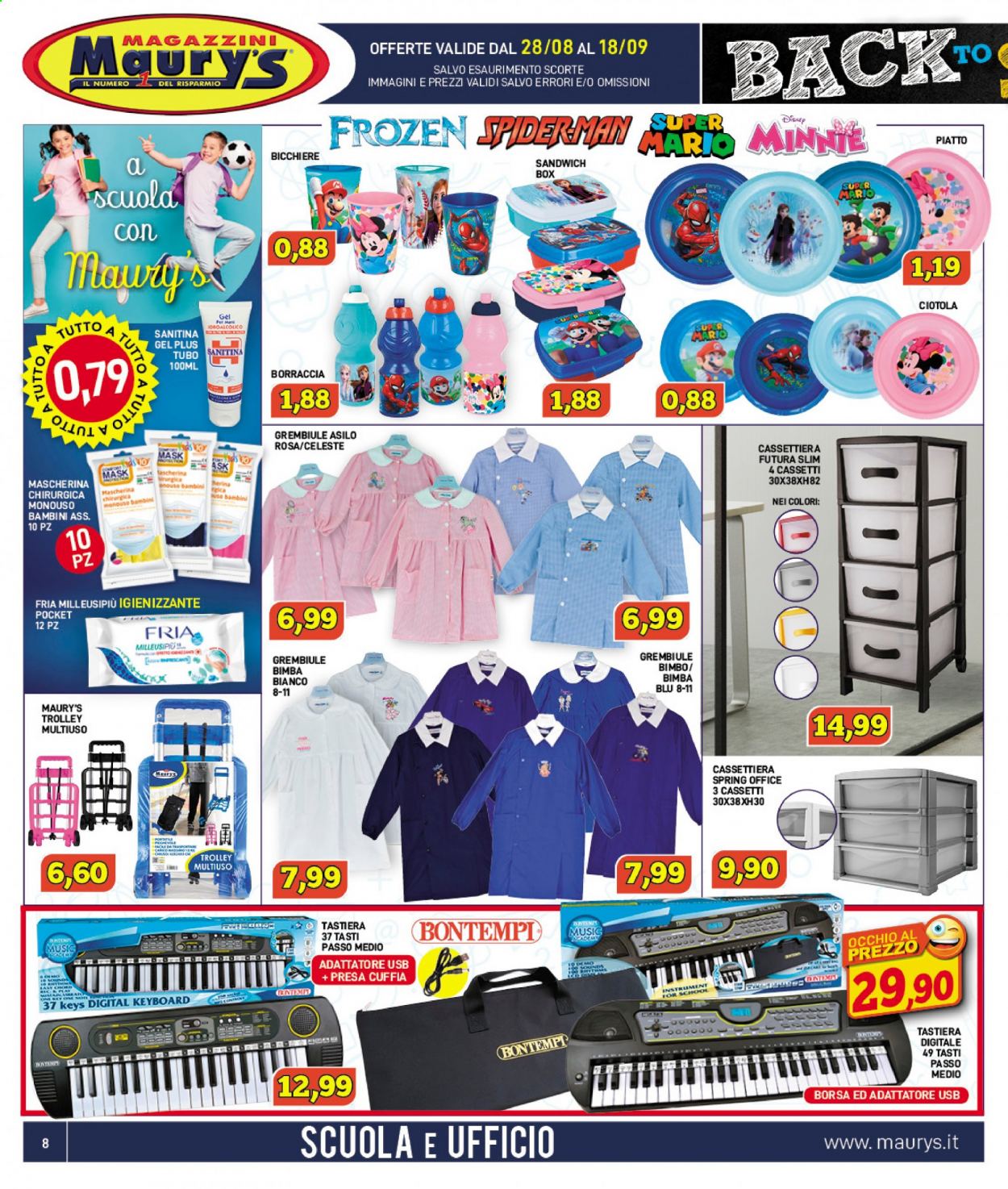 Volantino Maury's - 28/8/2021 - 18/9/2021. Pagina 8
