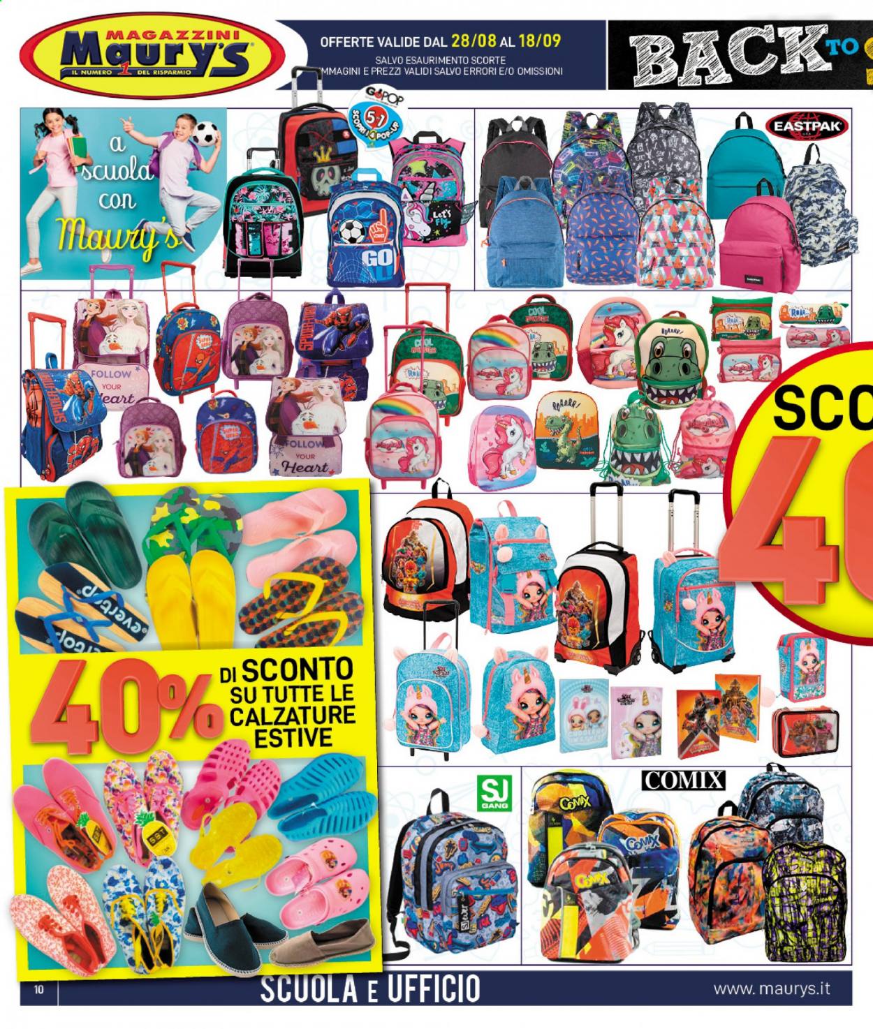 Volantino Maury's - 28/8/2021 - 18/9/2021. Pagina 10