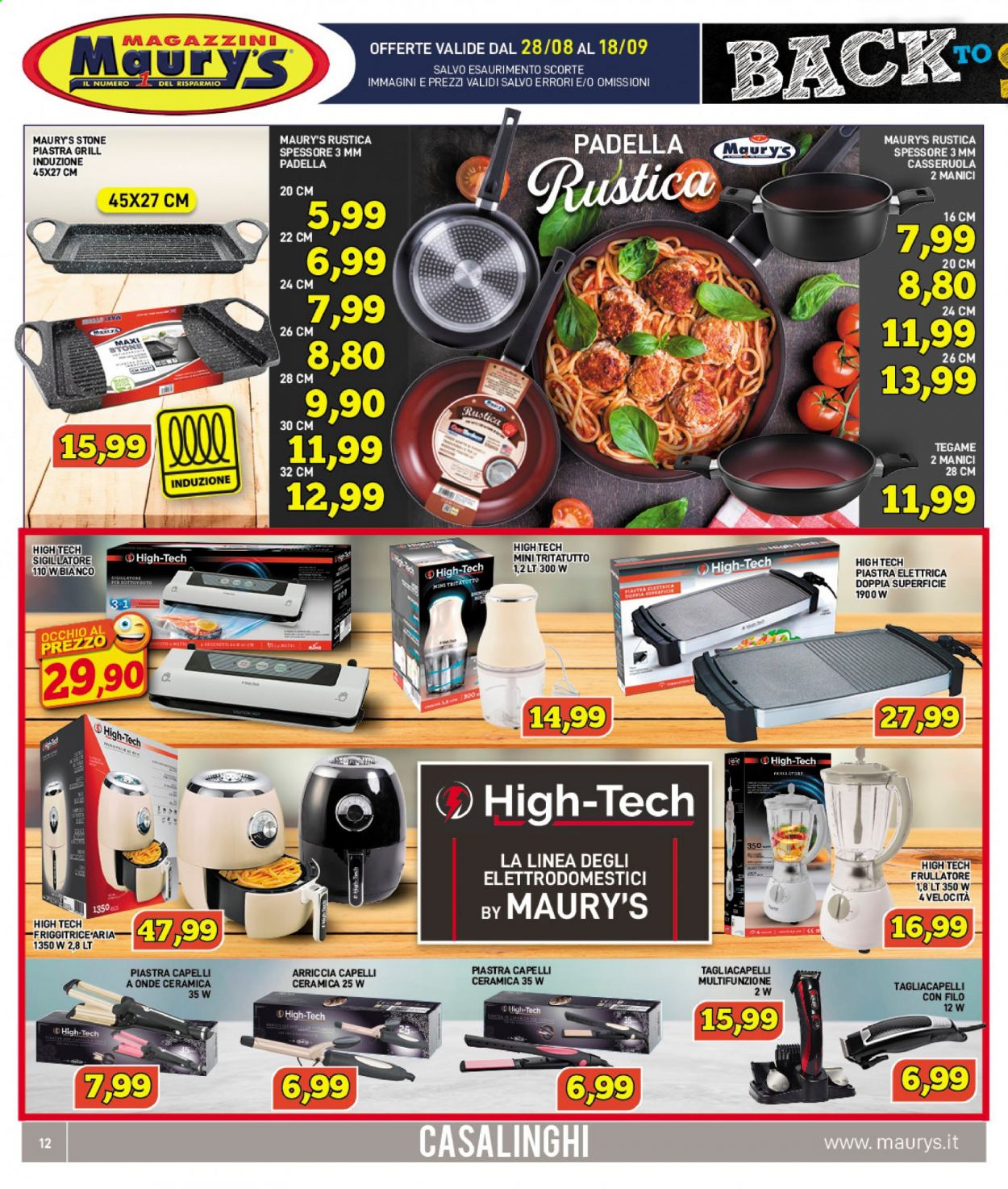 Volantino Maury's - 28/8/2021 - 18/9/2021. Pagina 12