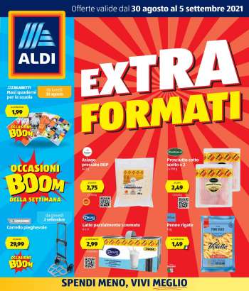 Volantino Aldi - 30.8.2021 - 5.9.2021.