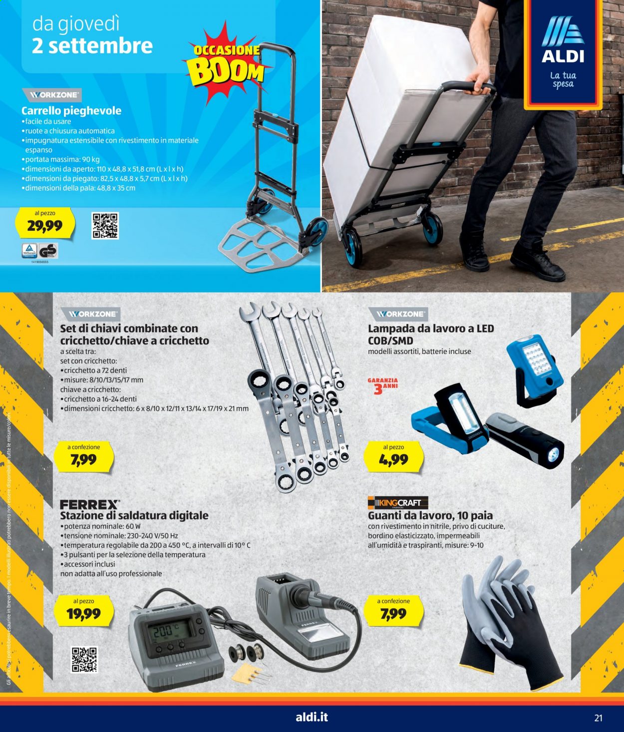 Volantino Aldi - 30/8/2021 - 5/9/2021. Pagina 21