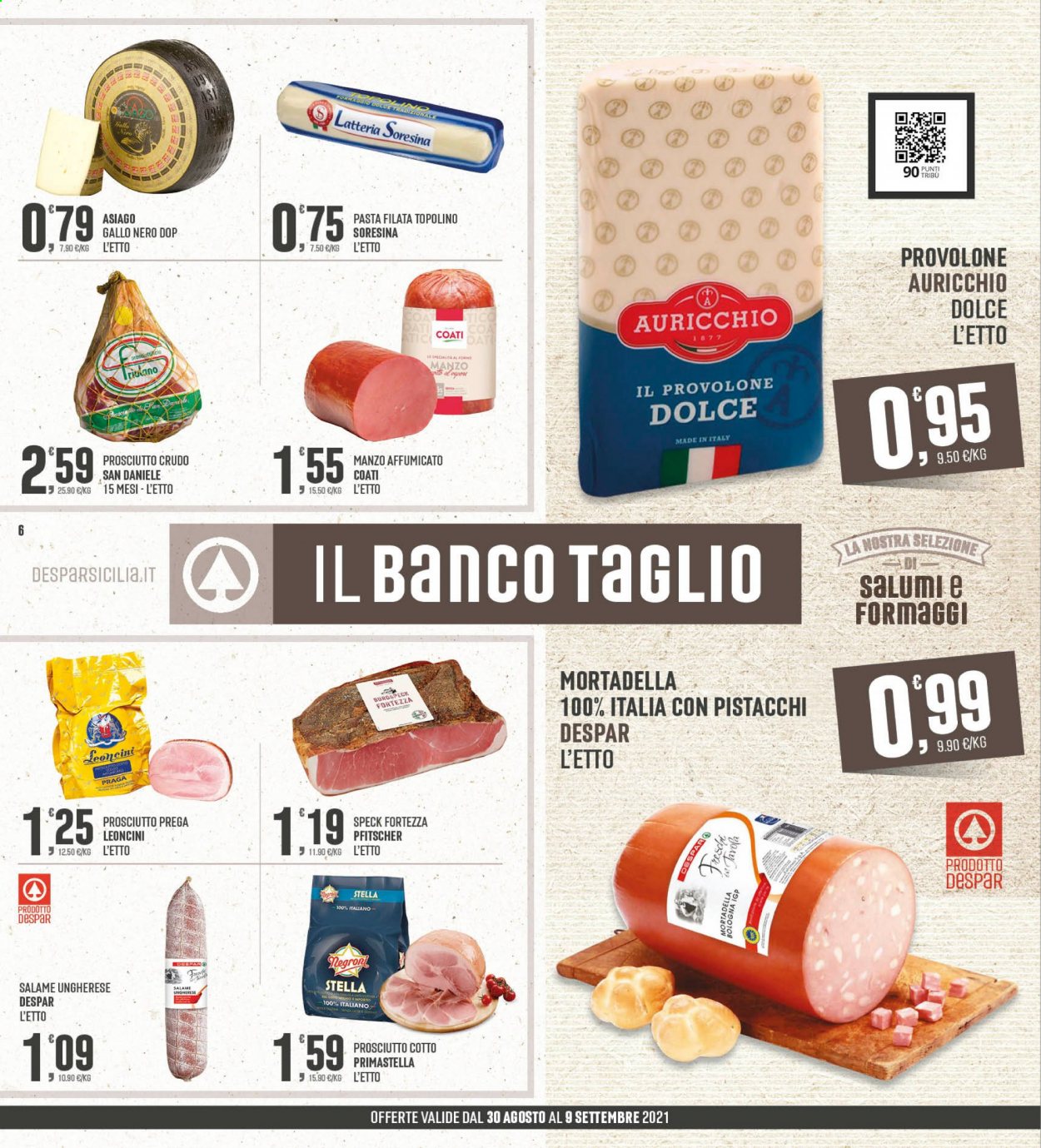 Volantino Eurospar - 30/8/2021 - 9/9/2021. Pagina 6