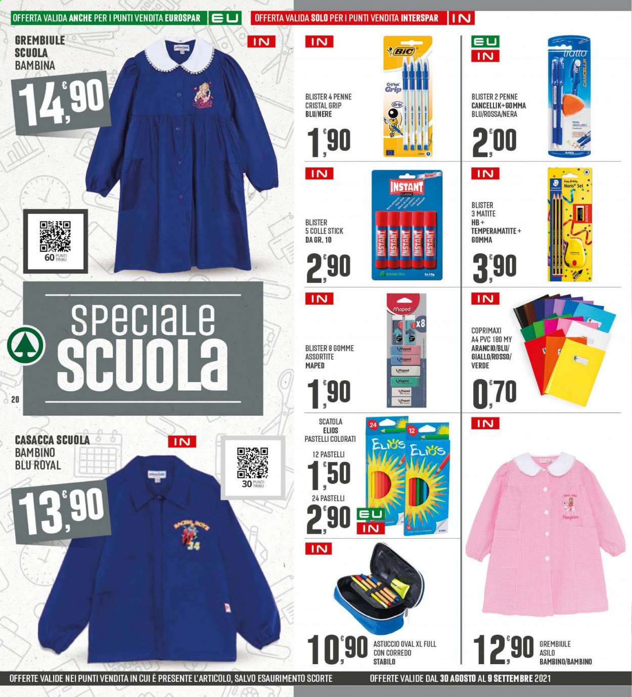 Volantino Eurospar - 30/8/2021 - 9/9/2021. Pagina 20