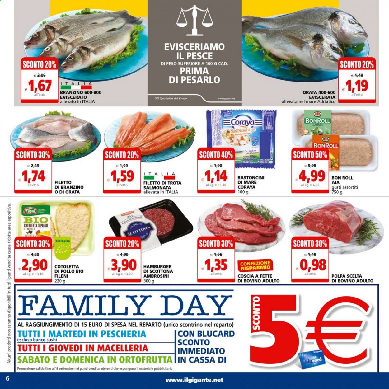 Volantino Il Gigante - 30/8/2021 - 8/9/2021. Pagina 6