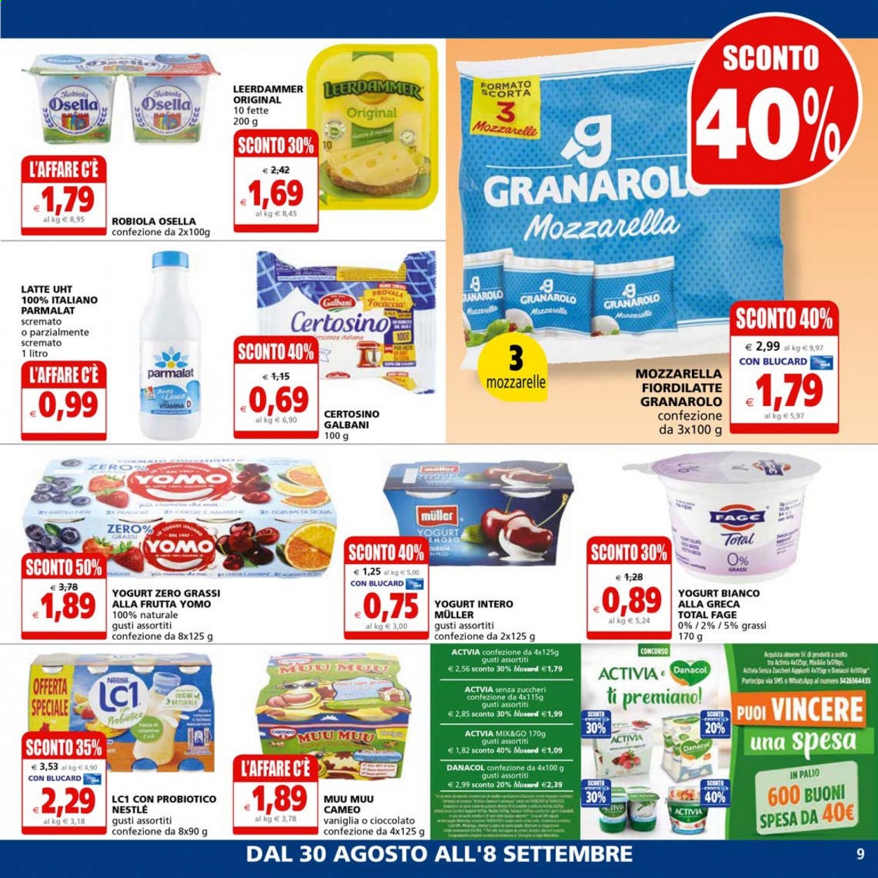 Volantino Il Gigante - 30/8/2021 - 8/9/2021. Pagina 9