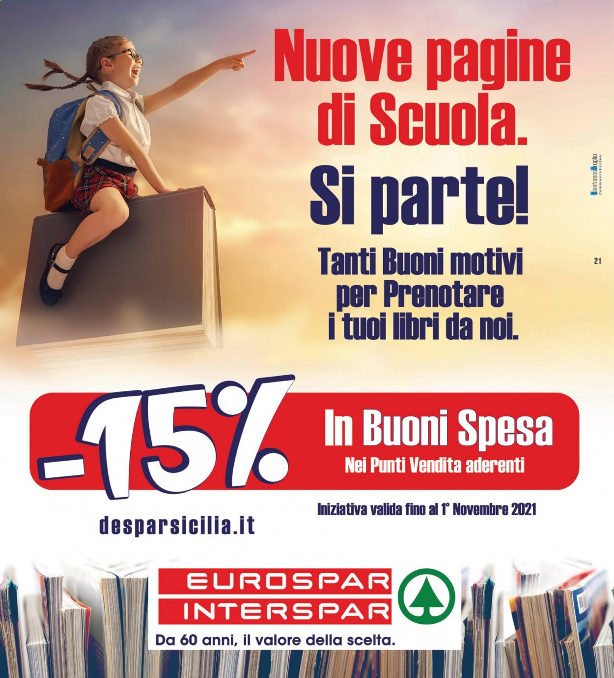 Volantino Interspar - 30/8/2021 - 9/9/2021. Pagina 21