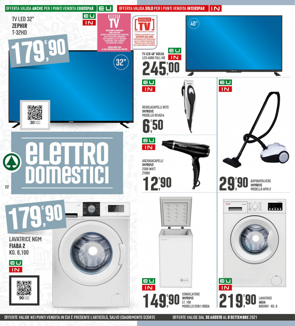 Volantino Interspar - 30/8/2021 - 9/9/2021. Pagina 22