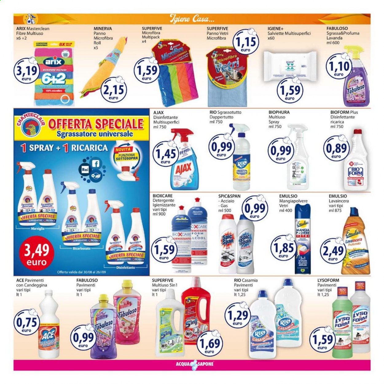 Volantino Acqua & Sapone - 30/8/2021 - 12/9/2021. Pagina 16