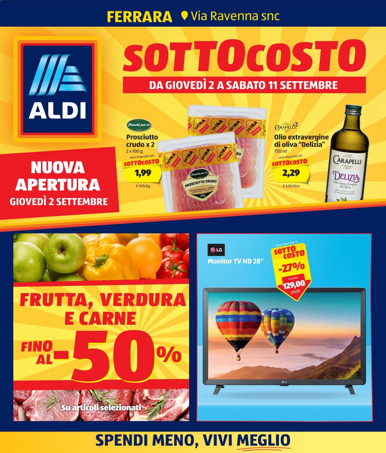 Volantino Aldi - 2/9/2021 - 11/9/2021. Pagina 1