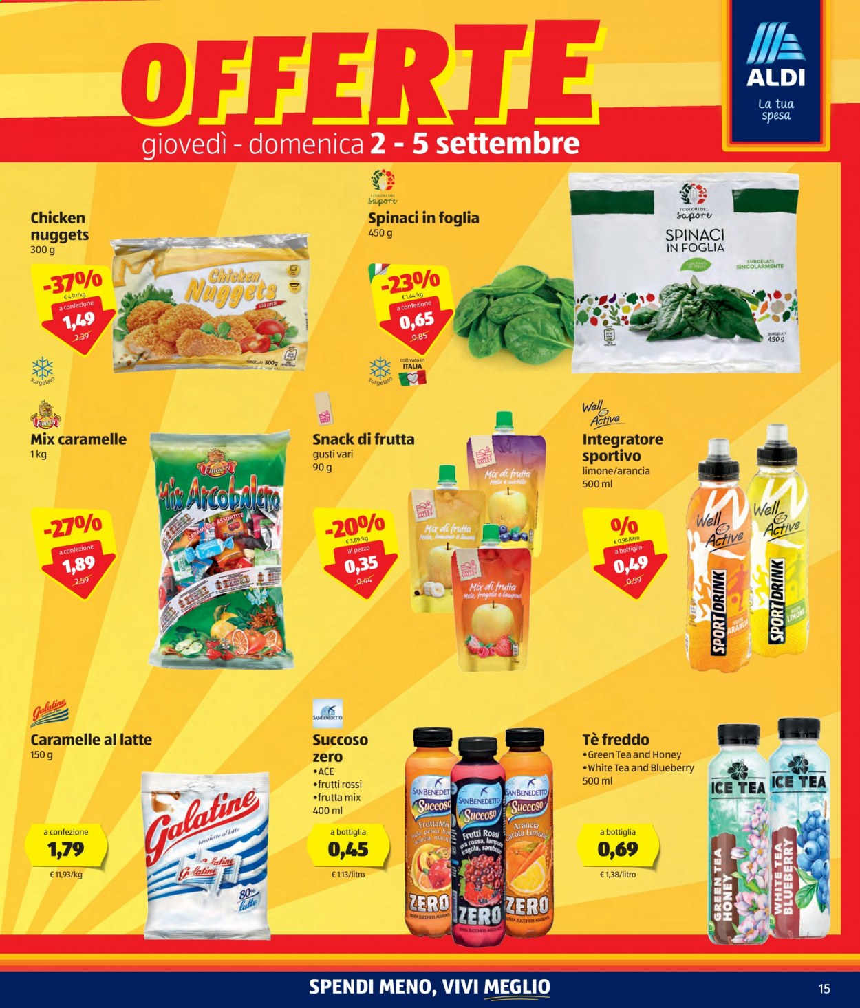 Volantino Aldi - 2/9/2021 - 11/9/2021. Pagina 15