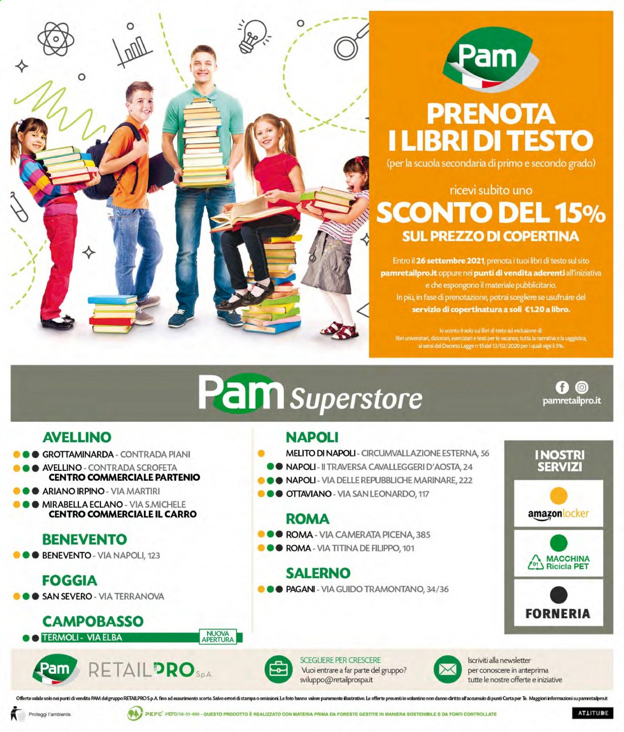 Volantino Pam Panorama - 31/8/2021 - 9/9/2021. Pagina 24