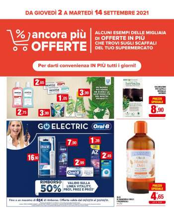 Volantino Iperal - 2.8.2021 - 14.9.2021.
