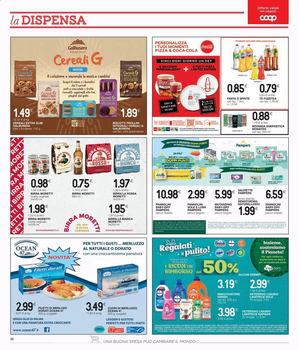 Volantino Coop - 26/8/2021 - 8/9/2021. Pagina 22