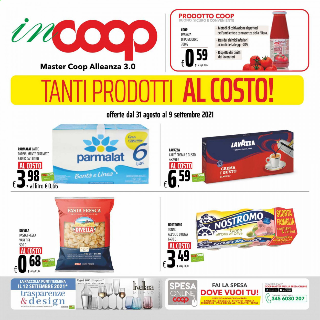 Volantino Coop - 31/8/2021 - 9/9/2021. Pagina 1