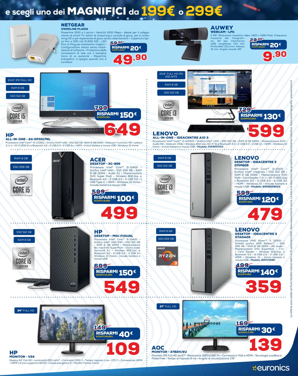 Volantino Euronics - 1/9/2021 - 15/9/2021. Pagina 7