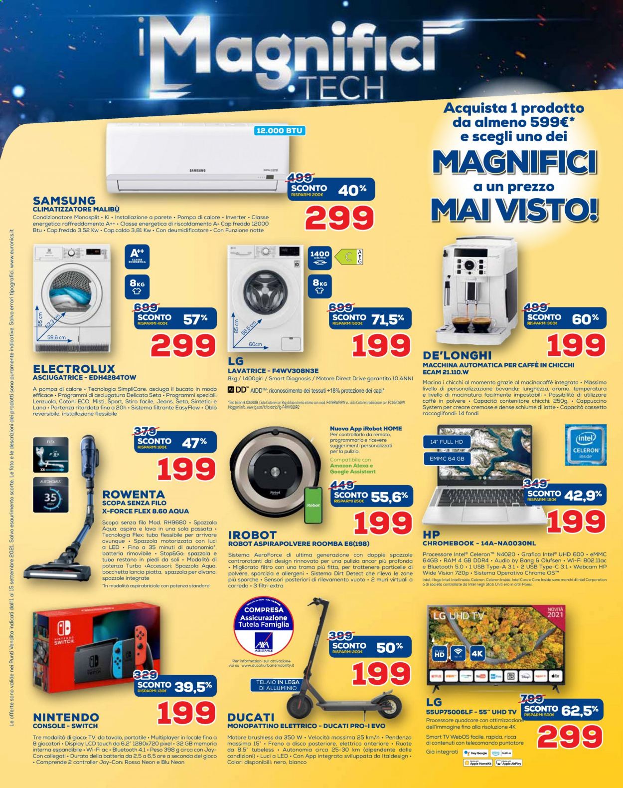 Volantino Euronics - 1/9/2021 - 15/9/2021. Pagina 10