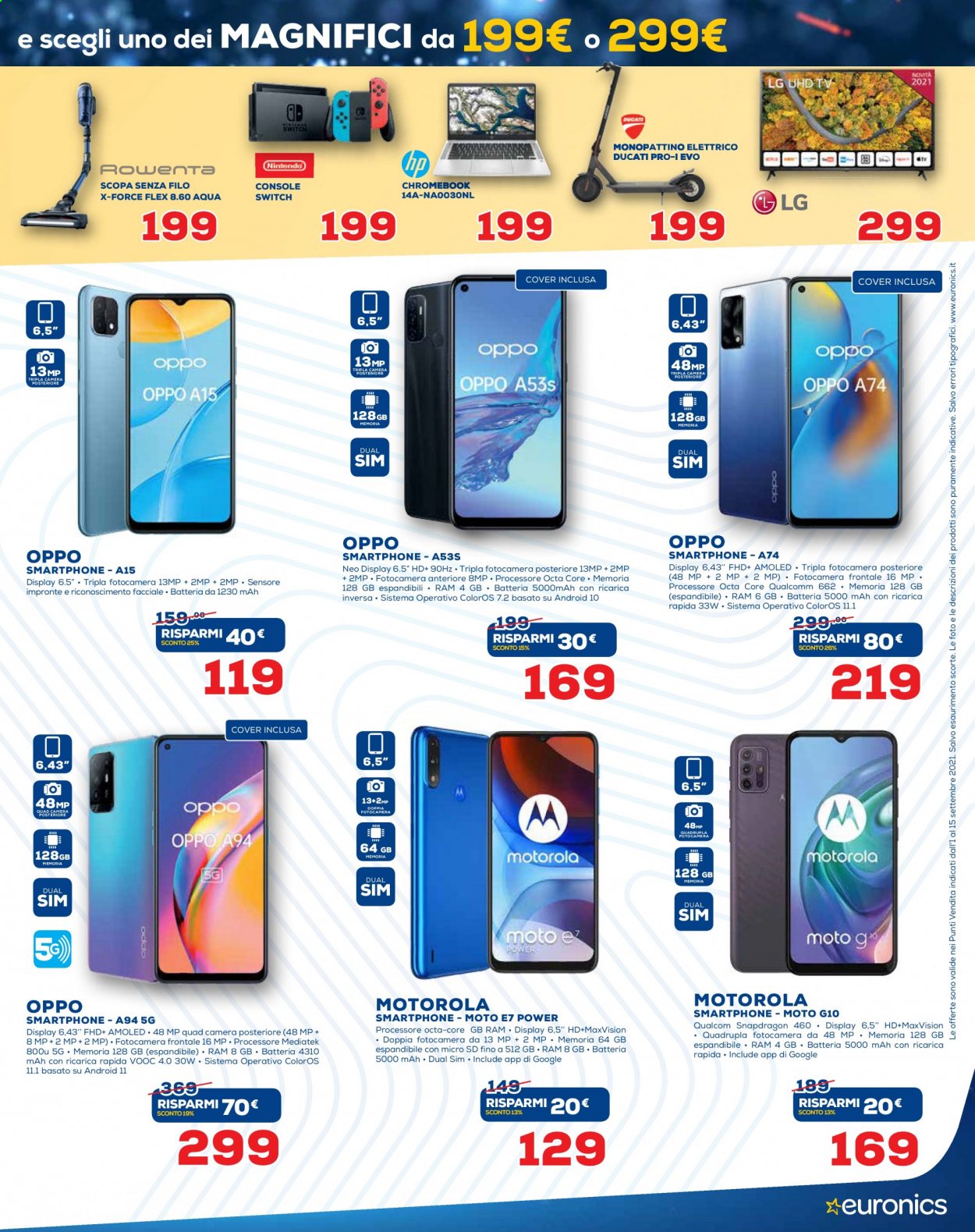 Volantino Euronics - 1/9/2021 - 15/9/2021. Pagina 15