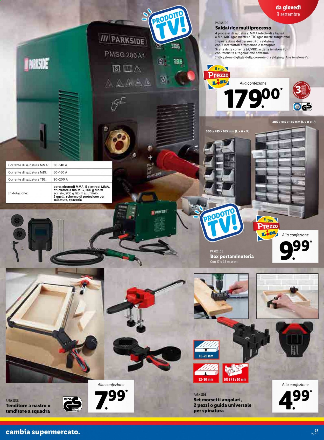 Volantino Lidl - 6/9/2021 - 12/9/2021. Pagina 27