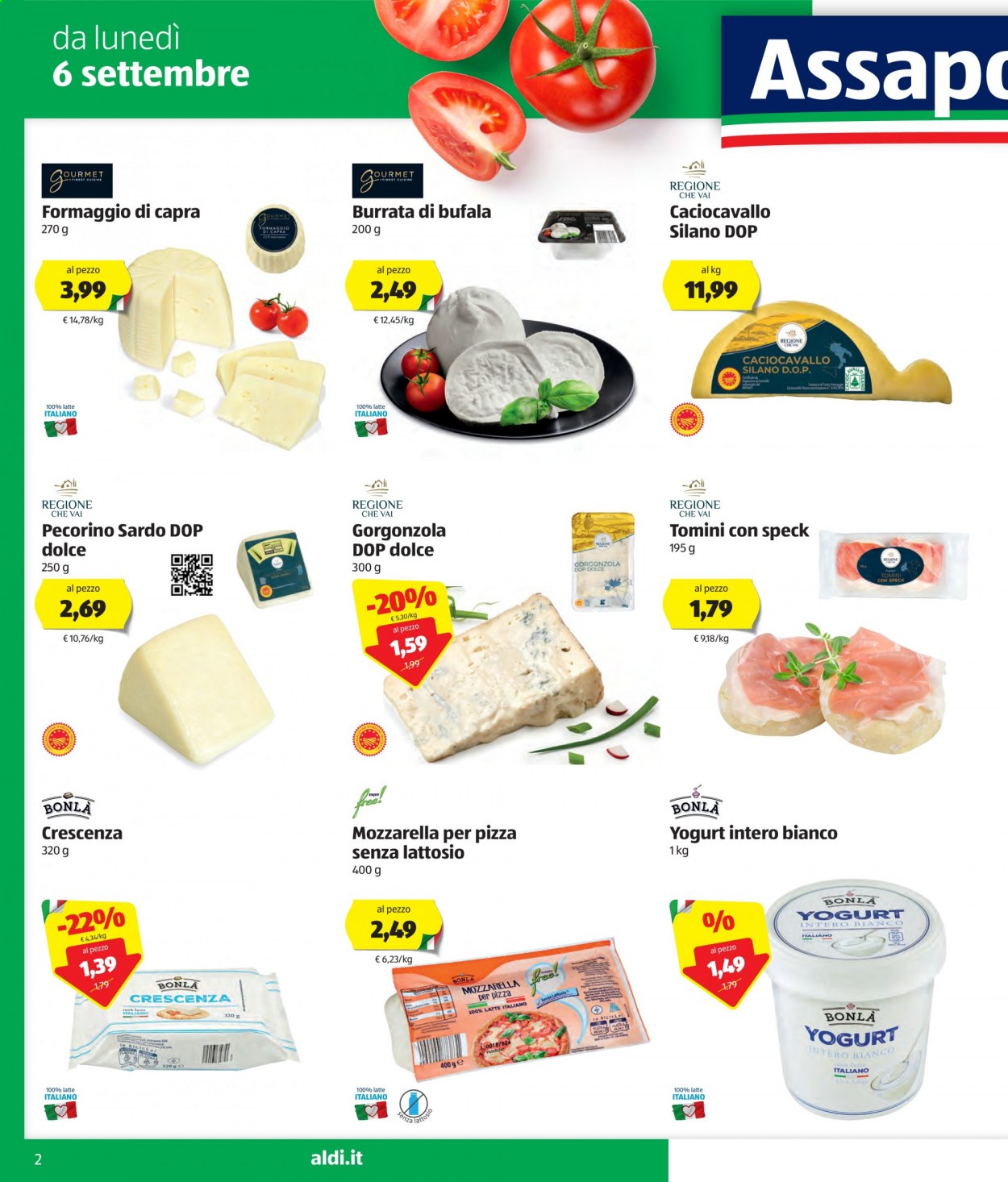 Volantino Aldi - 6/9/2021 - 12/9/2021. Pagina 2