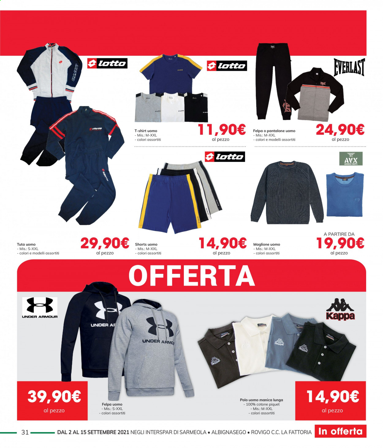 Volantino Interspar - 2/9/2021 - 15/9/2021. Pagina 31