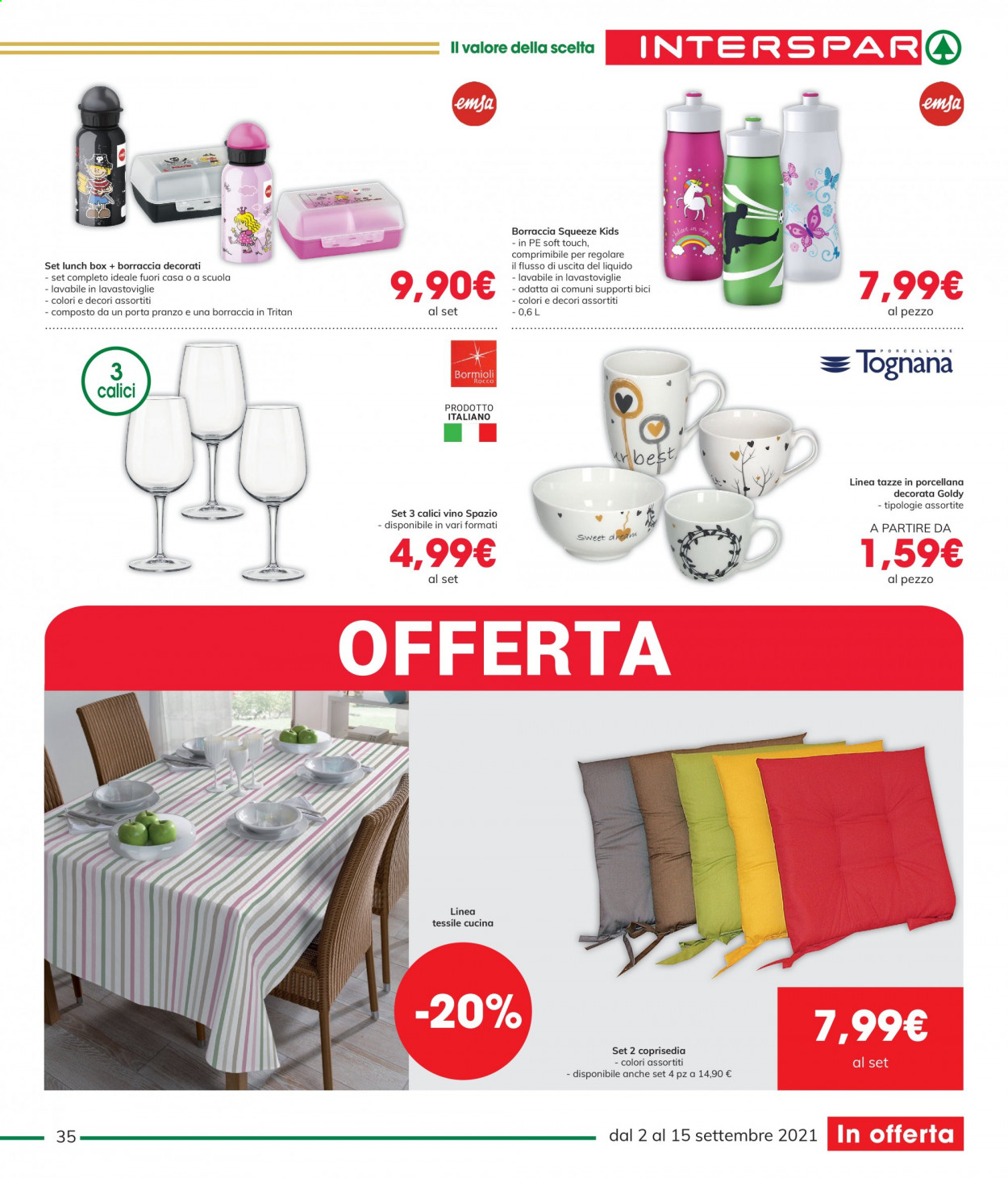 Volantino Interspar - 2/9/2021 - 15/9/2021. Pagina 35