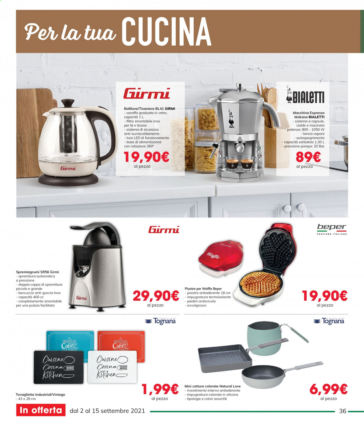 Volantino Interspar - 2/9/2021 - 15/9/2021. Pagina 36