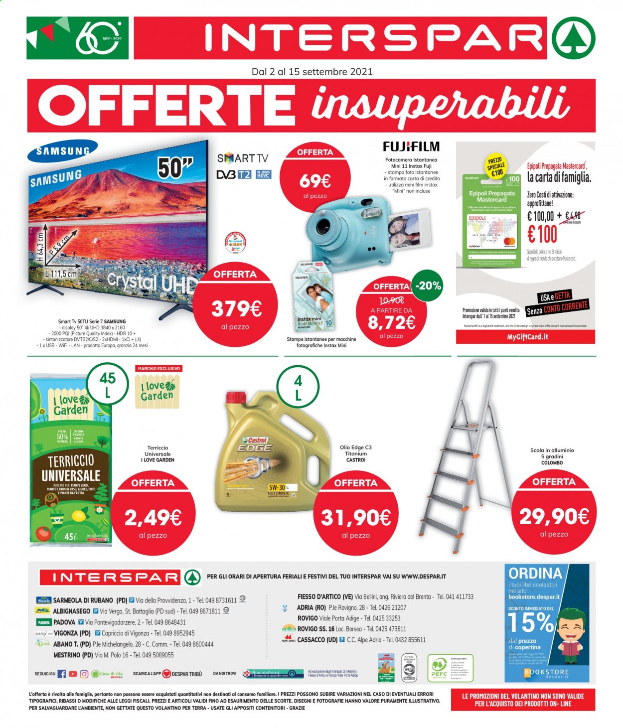 Volantino Interspar - 2/9/2021 - 15/9/2021. Pagina 40