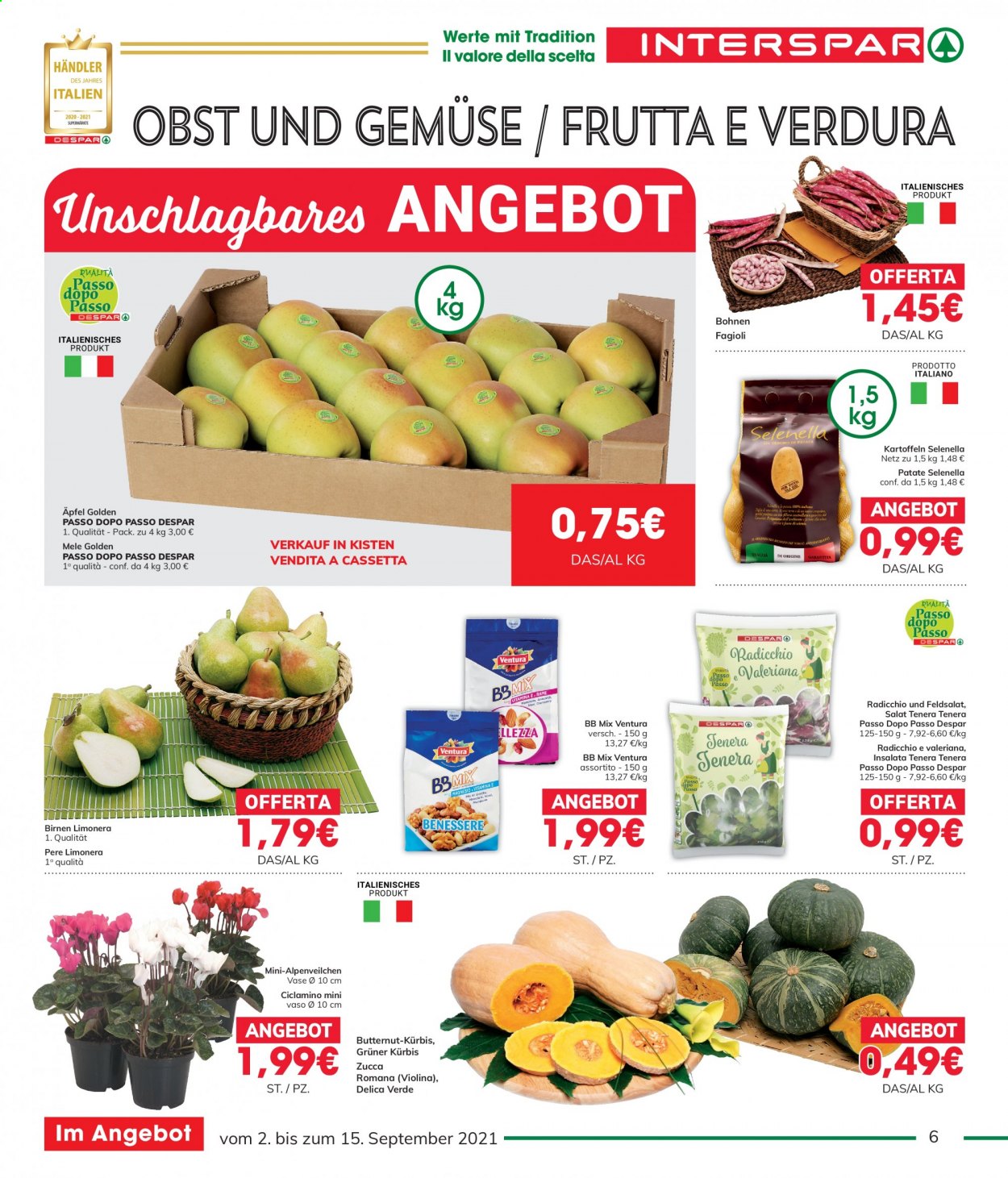Volantino Interspar - 2/9/2021 - 15/9/2021. Pagina 6
