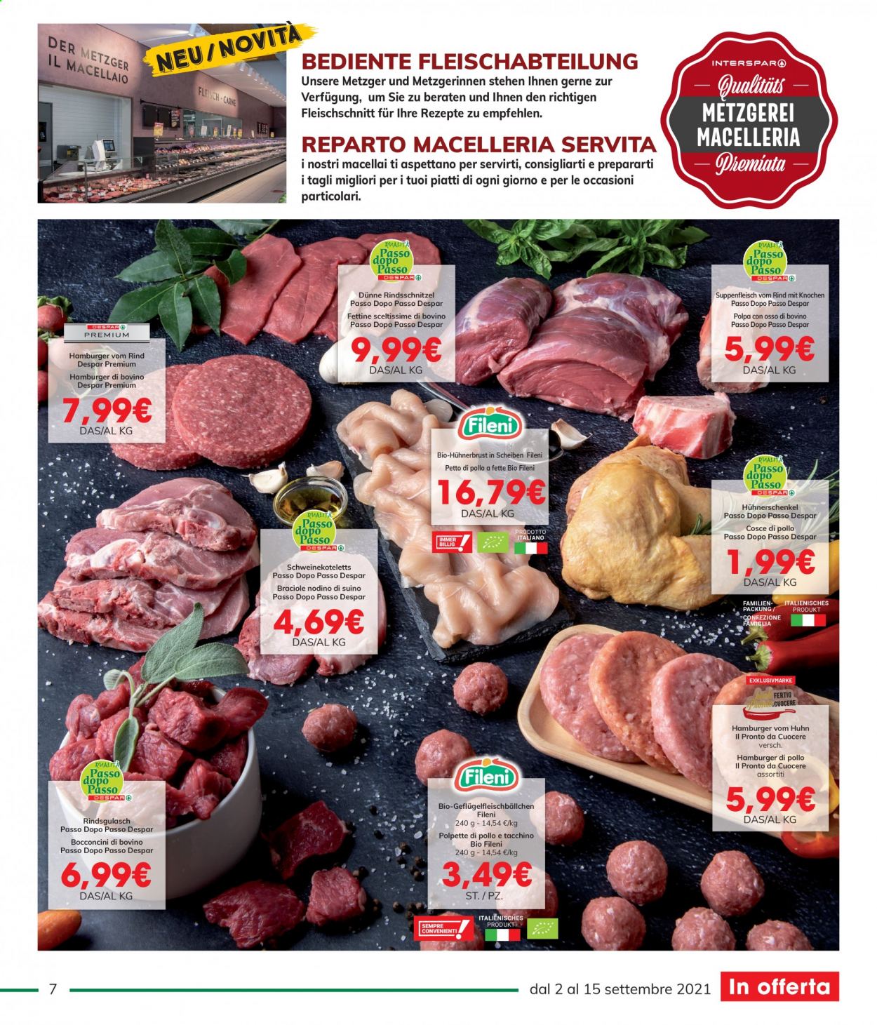 Volantino Interspar - 2/9/2021 - 15/9/2021. Pagina 7