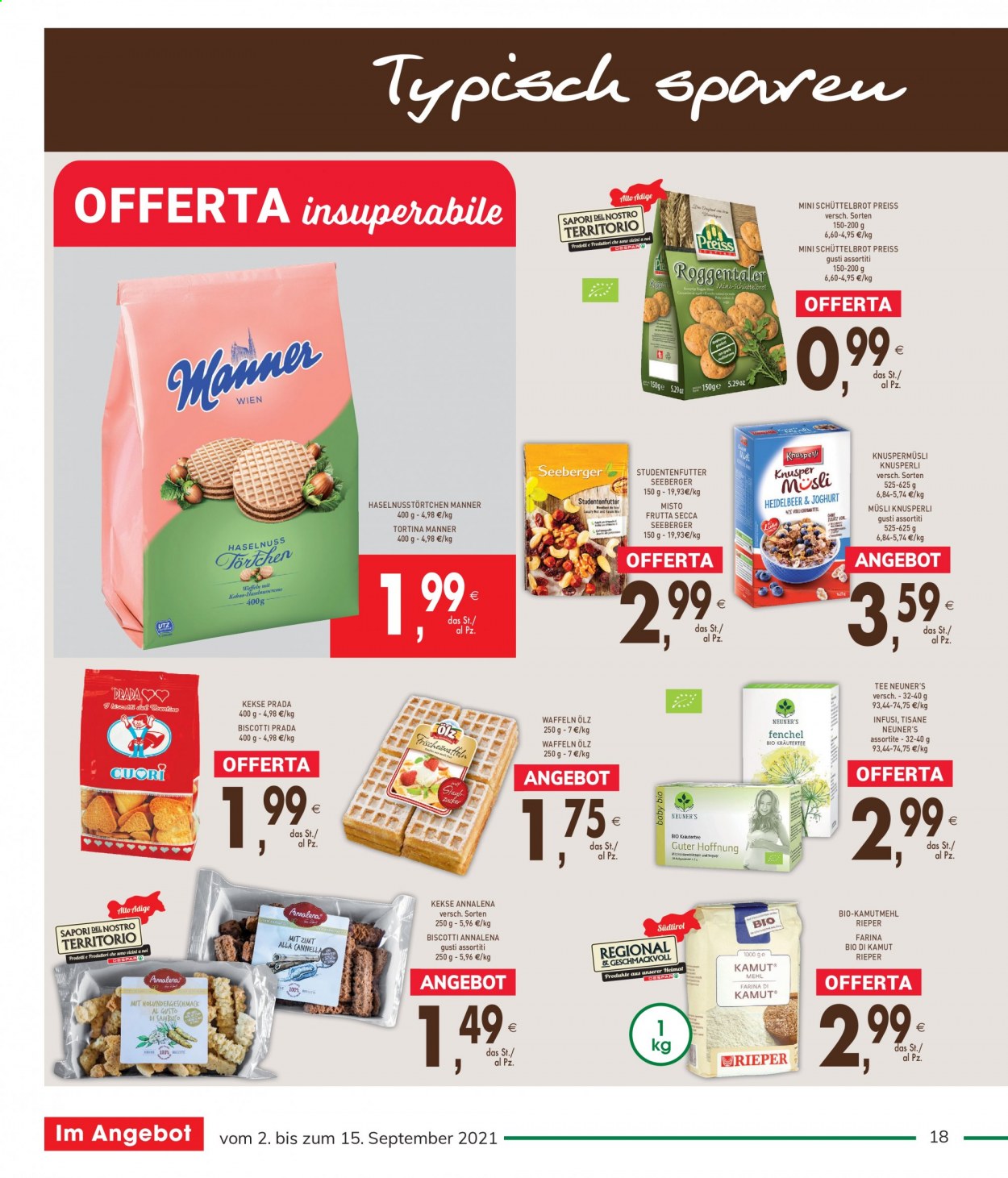 Volantino Interspar - 2/9/2021 - 15/9/2021. Pagina 18