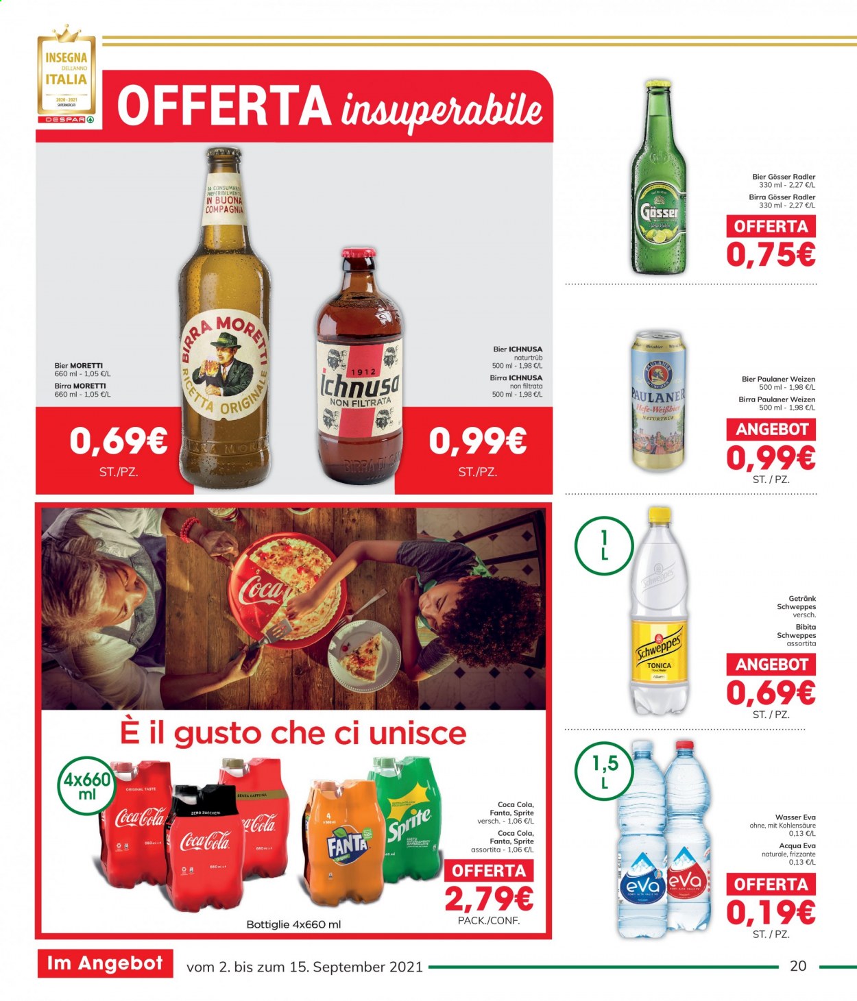 Volantino Interspar - 2/9/2021 - 15/9/2021. Pagina 20