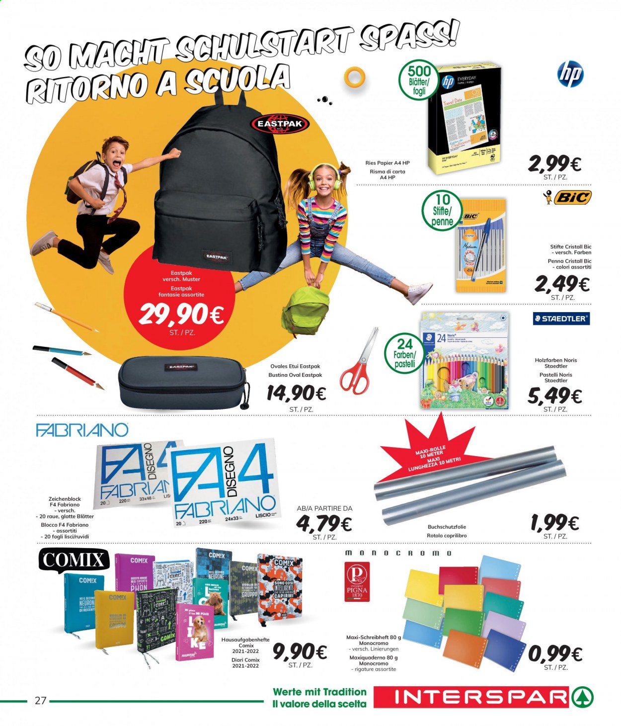 Volantino Interspar - 2/9/2021 - 15/9/2021. Pagina 27