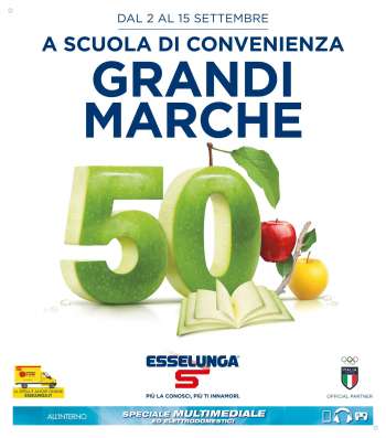 Volantino Esselunga - 2.9.2021 - 15.9.2021.