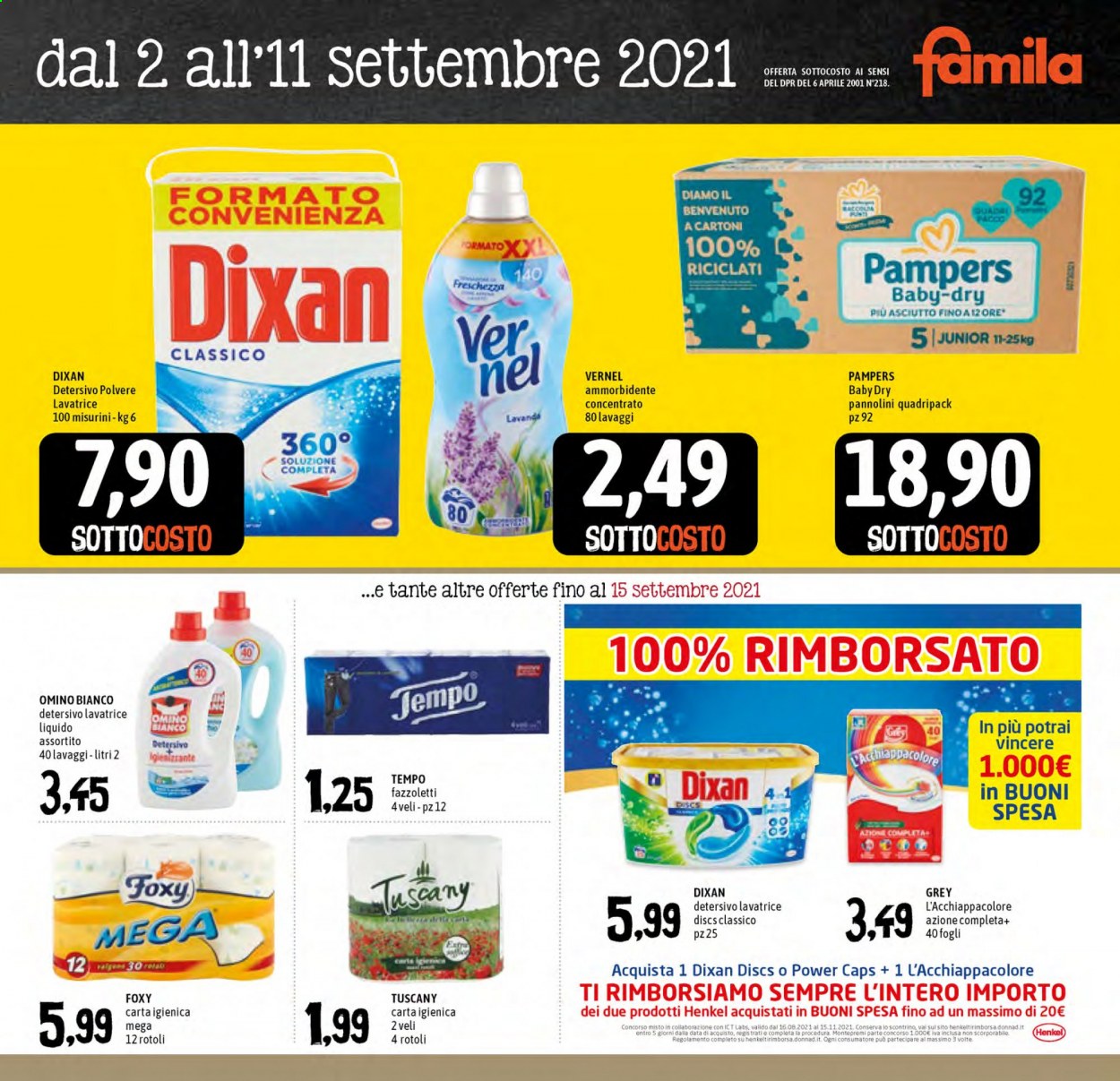 Volantino Famila - 2/9/2021 - 11/9/2021. Pagina 5