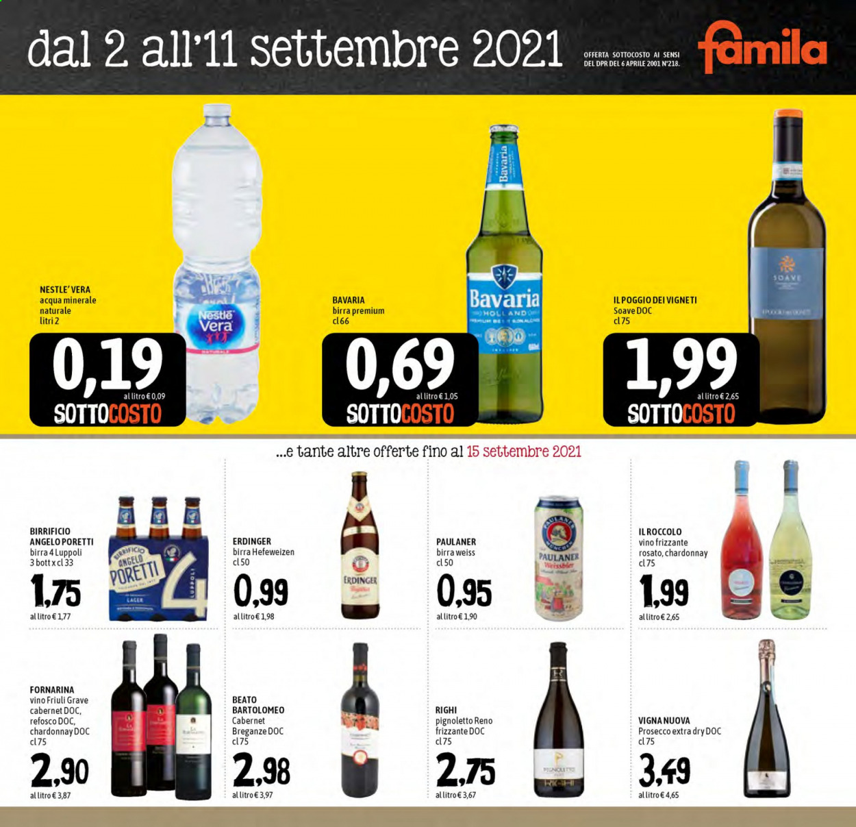 Volantino Famila - 2/9/2021 - 11/9/2021. Pagina 7