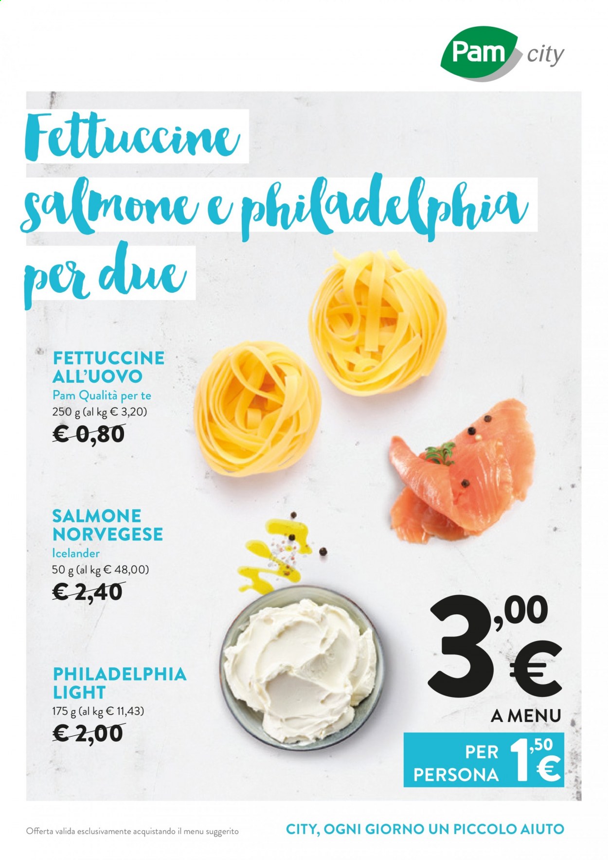 Volantino Pam city. Pagina 1