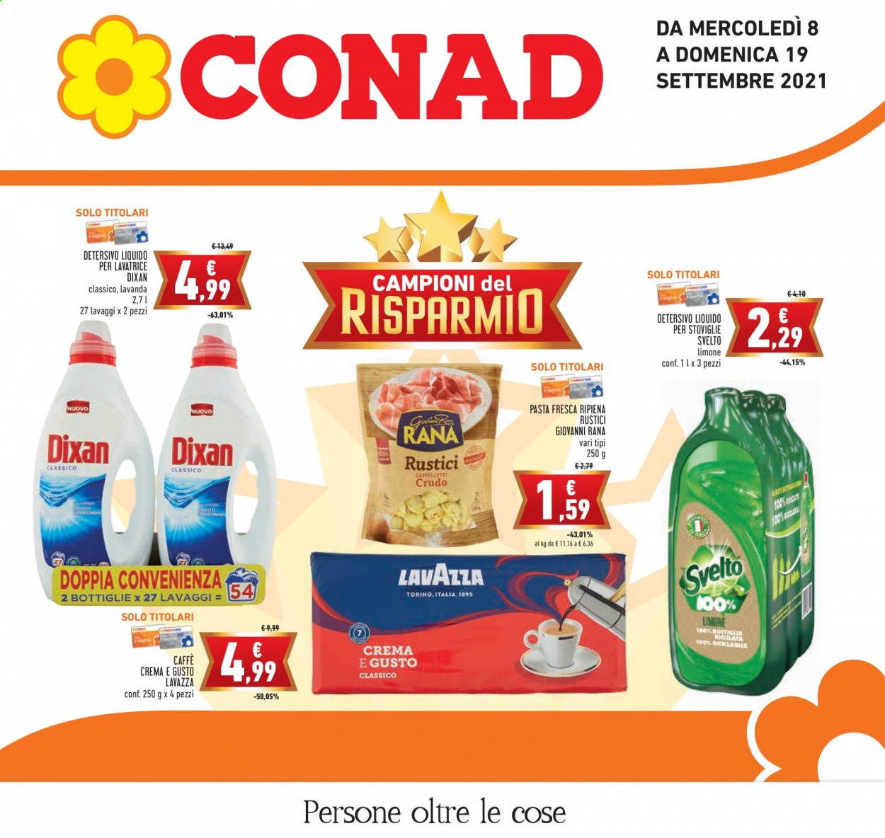 Volantino Conad - 8/9/2021 - 19/9/2021. Pagina 1
