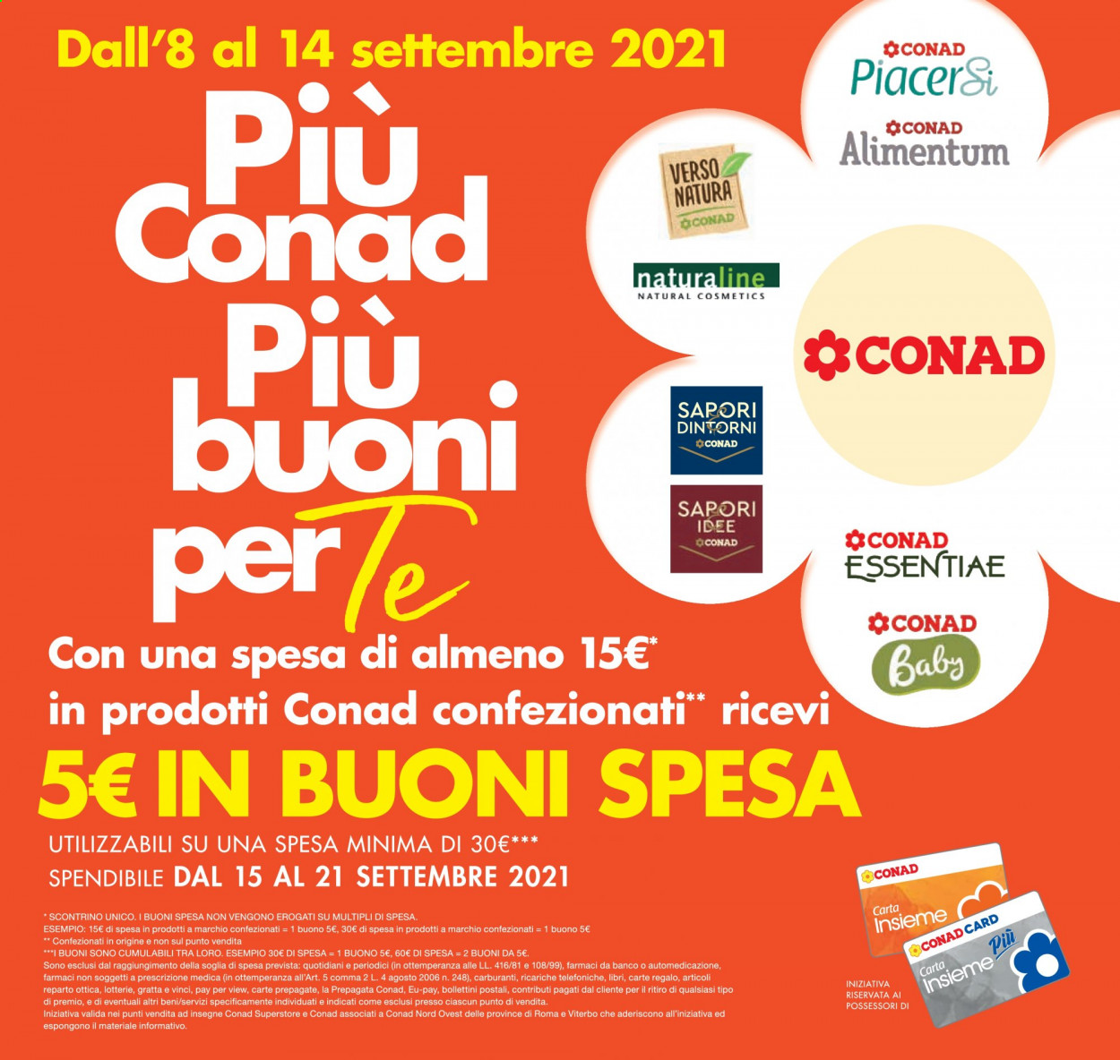 Volantino Conad - 8/9/2021 - 19/9/2021. Pagina 30
