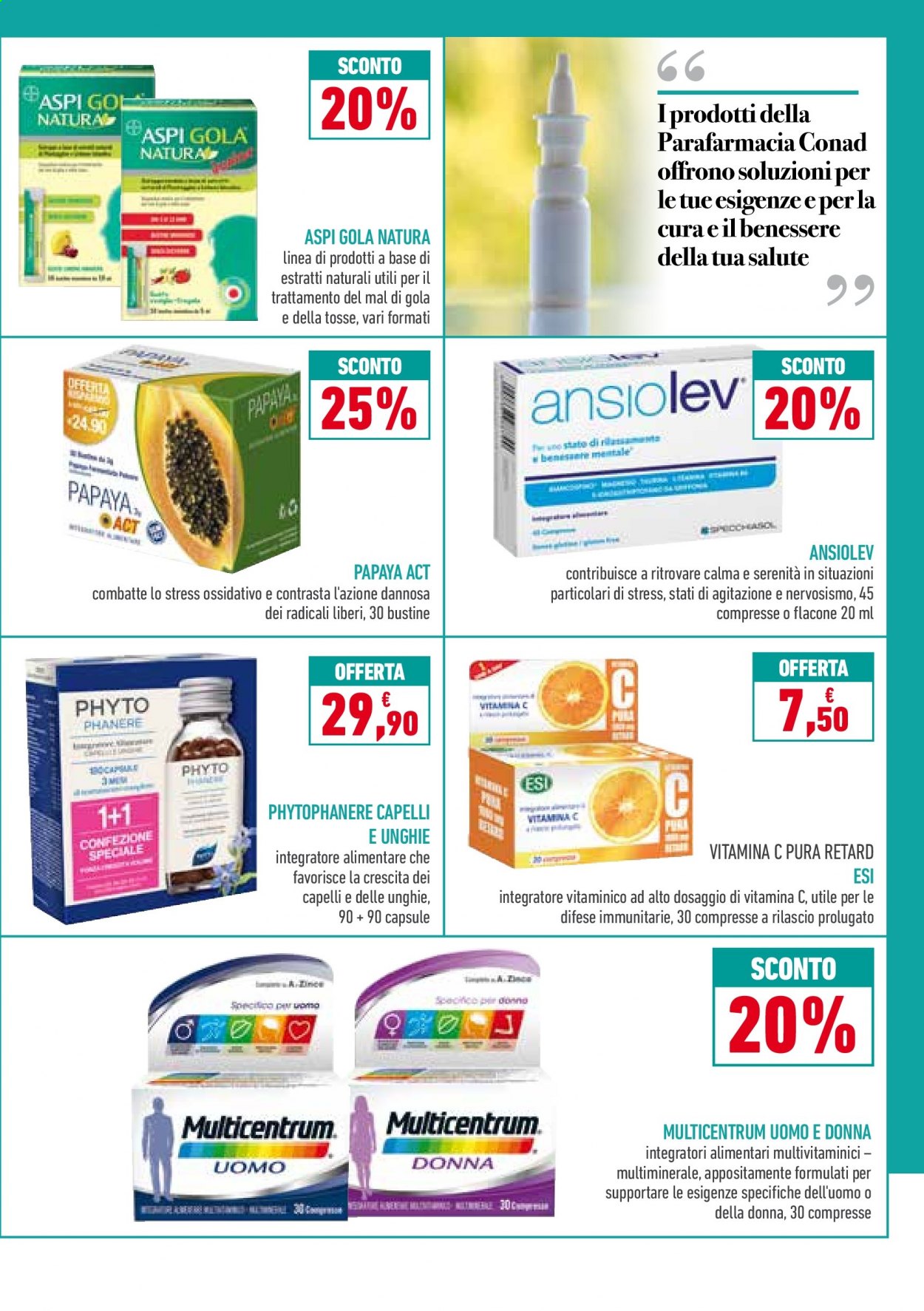 Volantino Conad - 26/8/2021 - 22/9/2021. Pagina 7