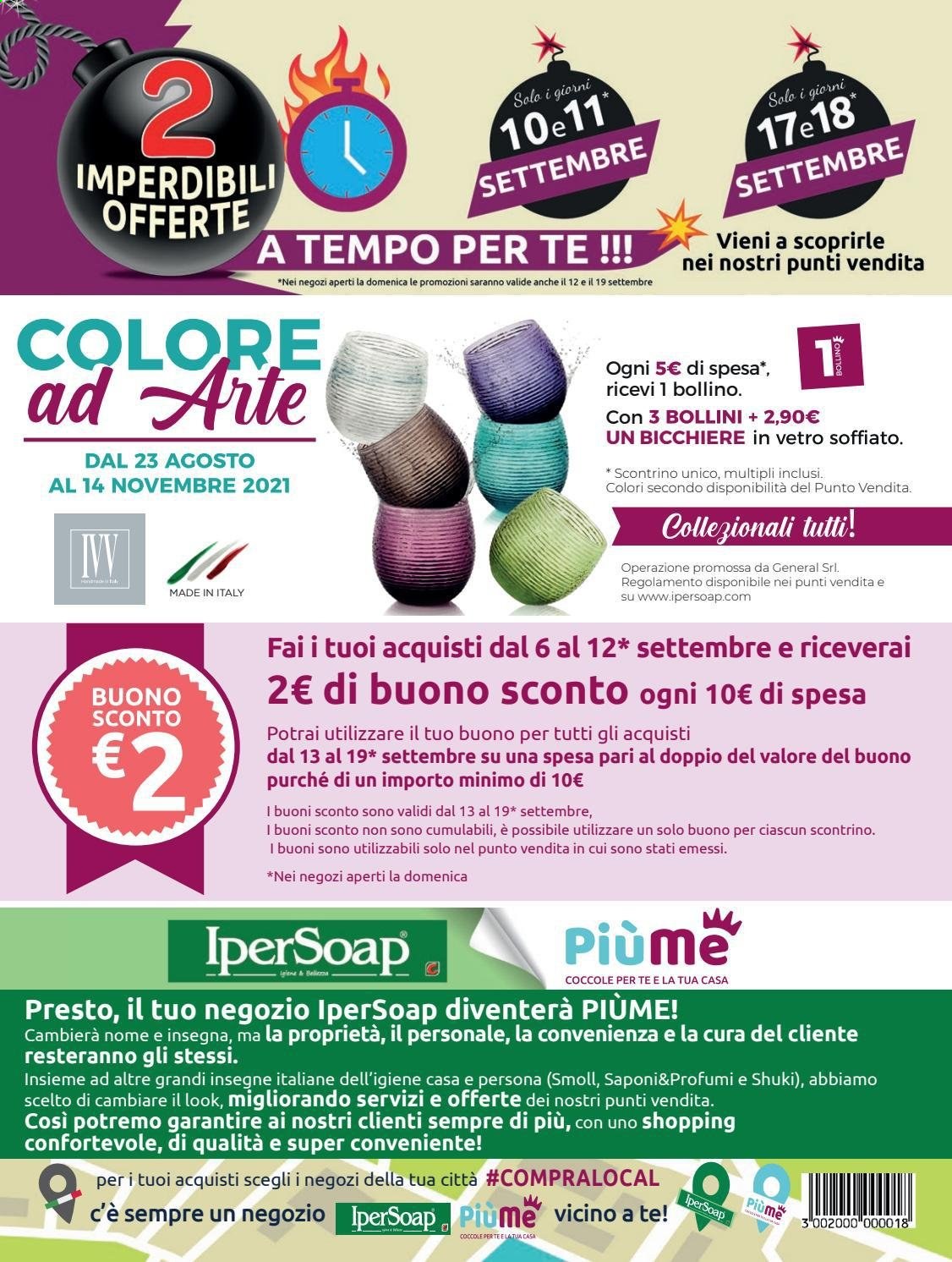 thumbnail - Volantino IperSoap - 6/9/2021 - 19/9/2021 - Prodotti in offerta - profumo. Pagina 20.
