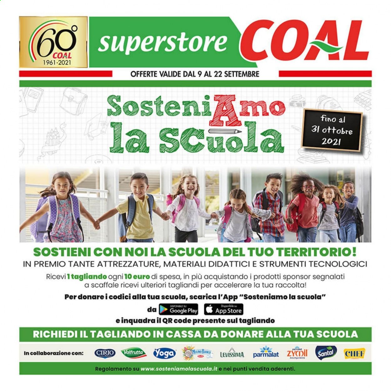 Volantino COAL - 9/9/2021 - 22/9/2021. Pagina 1