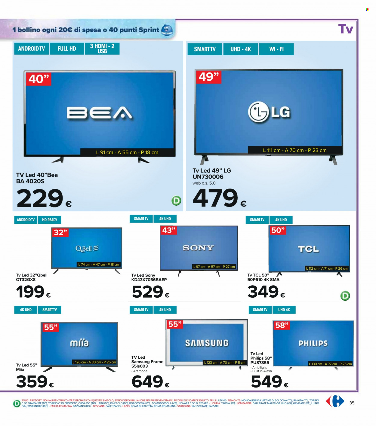 Volantino Carrefour - 6/9/2021 - 15/9/2021. Pagina 35