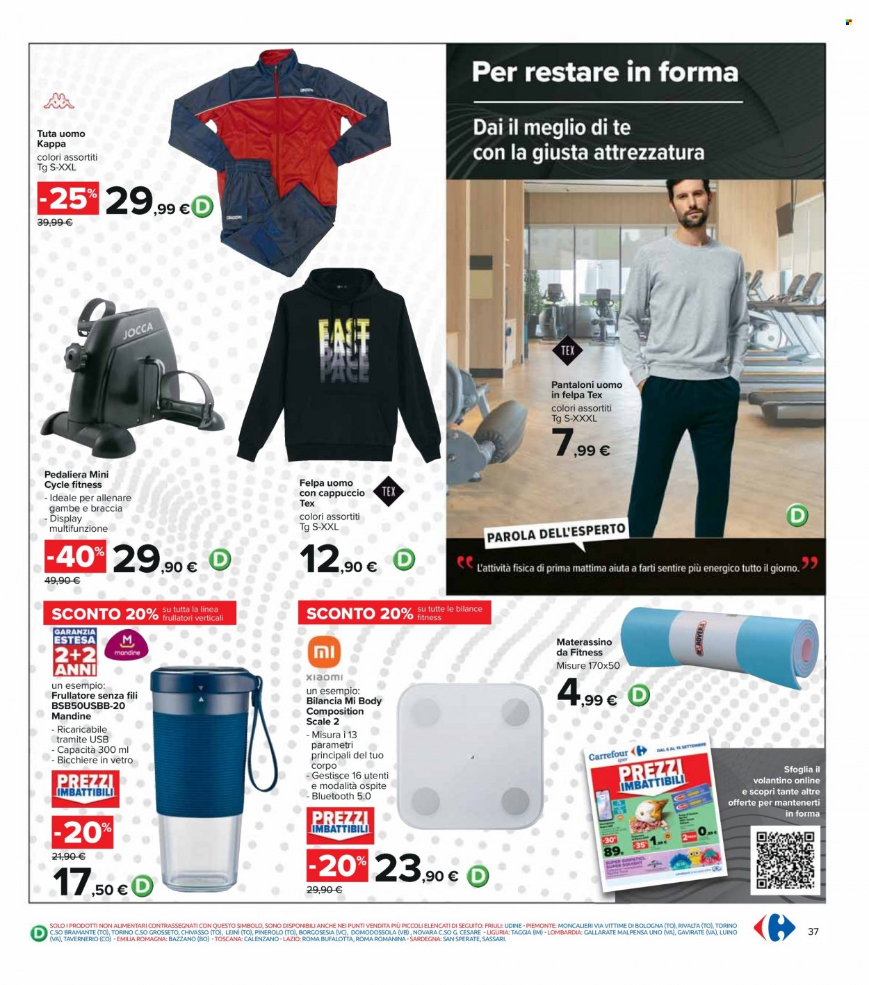 Volantino Carrefour - 6/9/2021 - 15/9/2021. Pagina 37