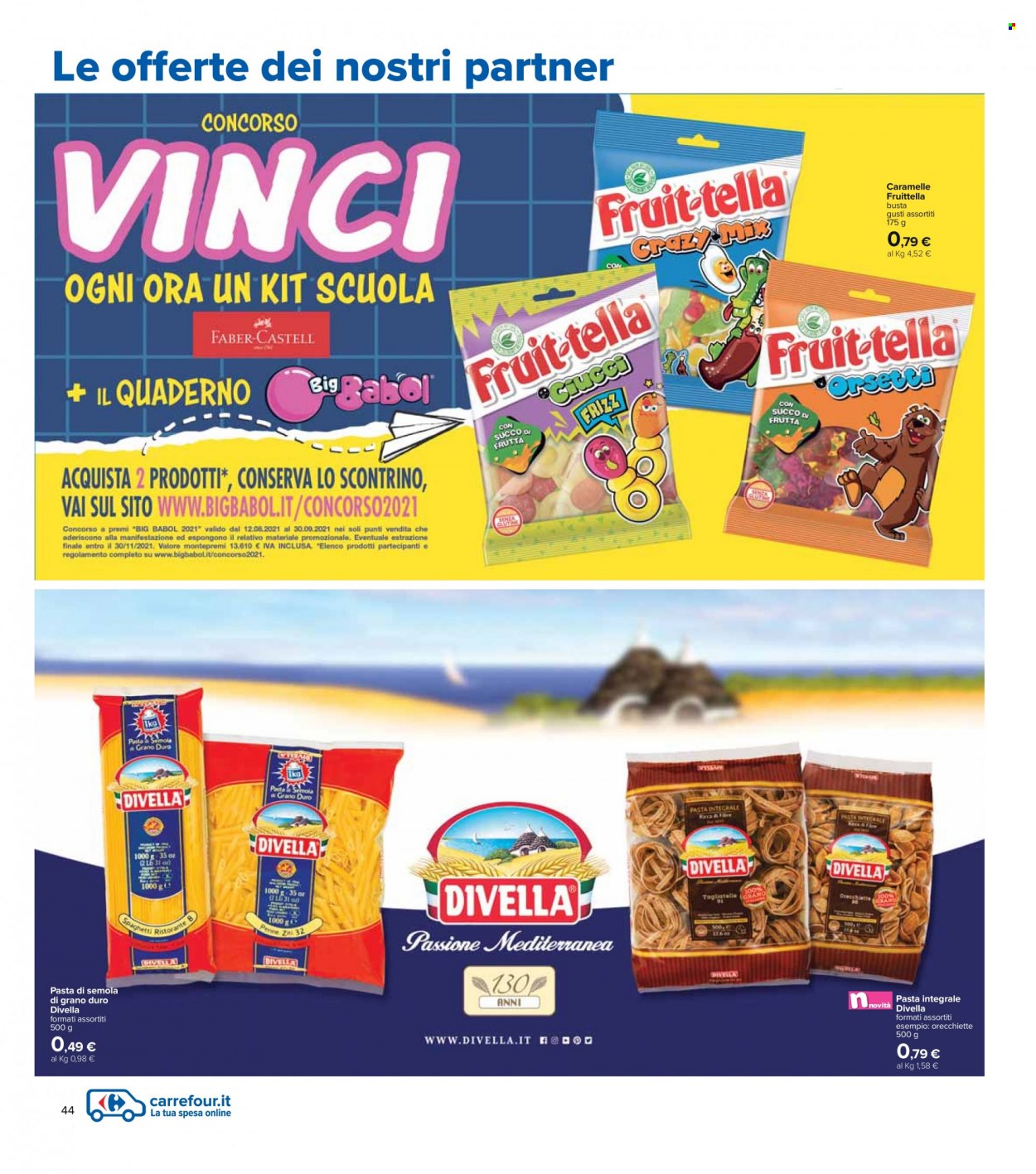 Volantino Carrefour - 6/9/2021 - 15/9/2021. Pagina 44