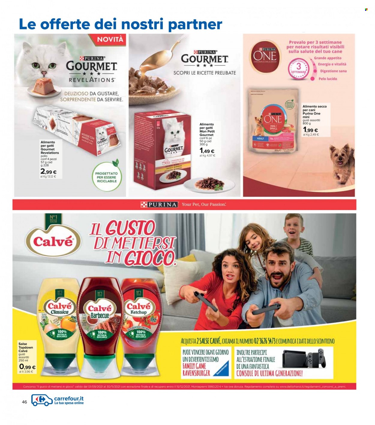 Volantino Carrefour - 6/9/2021 - 15/9/2021. Pagina 46