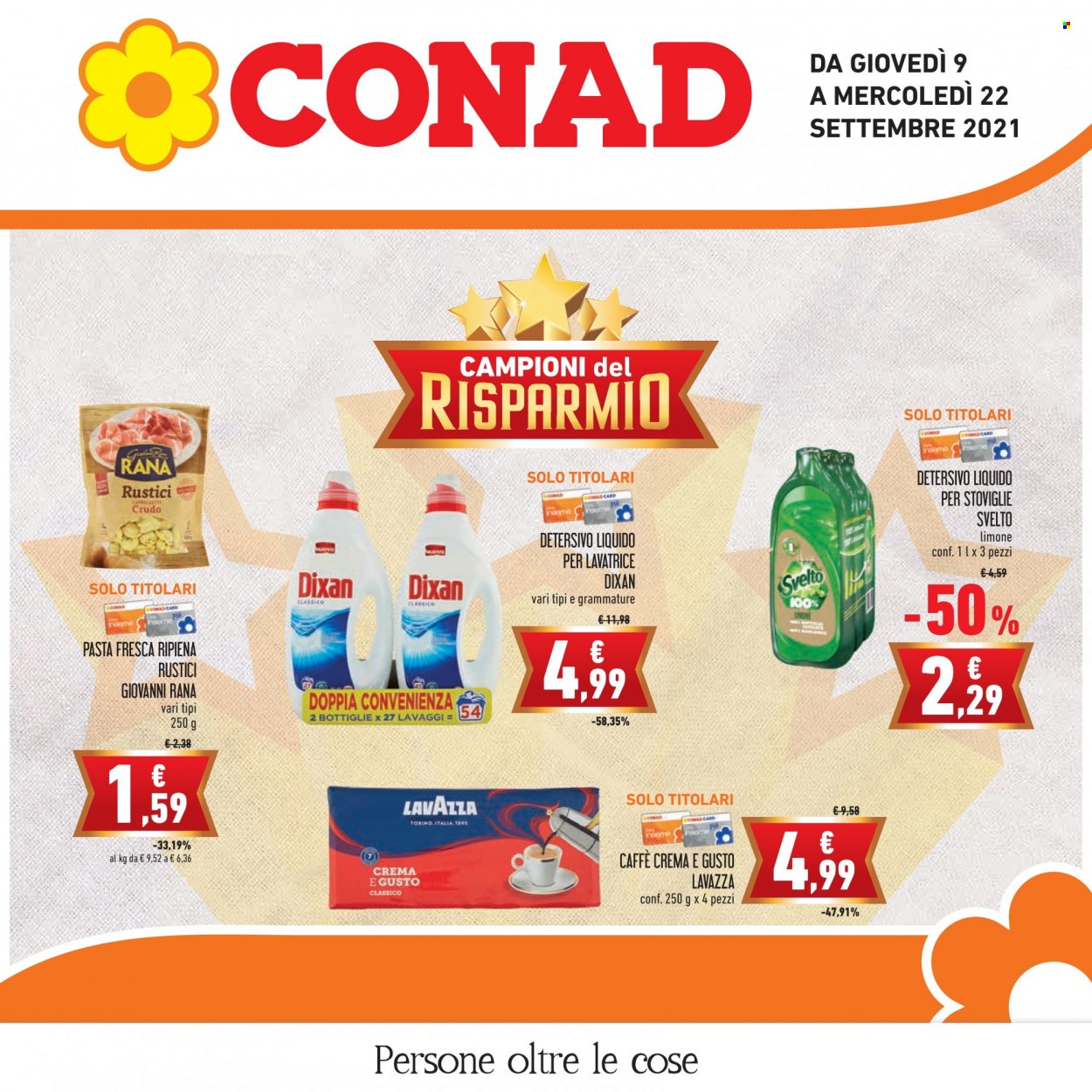 Volantino Conad - 9/9/2021 - 22/9/2021. Pagina 1