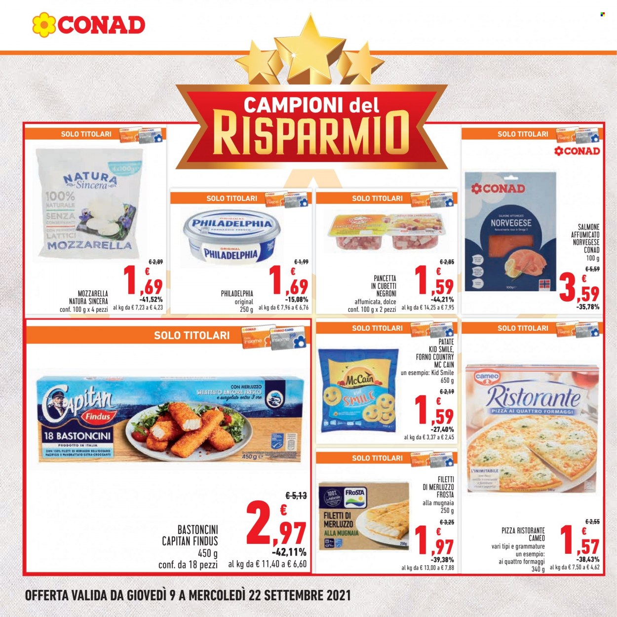 Leták Conad - 9.9.2021 - 22.9.2021. Strana 2