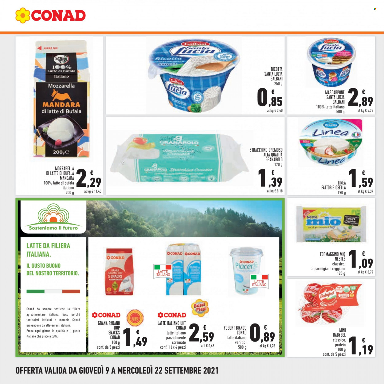 Leták Conad - 9.9.2021 - 22.9.2021. Strana 18